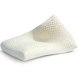 Naturlatex Kissen Flaches Kopfkissen, Latex Pillow Orthopädisches Nackenstützkissen, Dünnes Latex-Kissen, Ultra Flaches Kissen Für Bauch- Rücken- Und Seitenschläfer