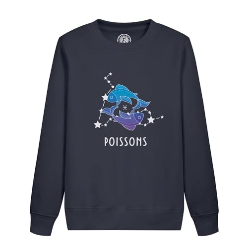 Sweatshirt enfant poissons astrologie prévision stellaire et solaire