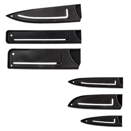VINTORKY 6Piezas Cubiertas de de Plástico Reutilizables para Cocina Antideslizantes para de Utensilios Gadget Práctico y Funcional