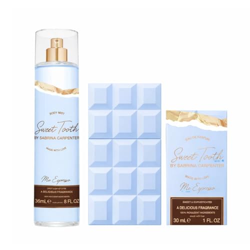 Sabrina Carpenter Sweet Tooth Me Espresso Set Damen - Eau de Parfum + Parfümiertes Bodyspray 236 ml (Spray 30 ml + 236 ml)