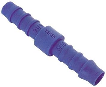 Image 12mm STRAIGHT TEFEN PLASTIC NYLON BARBED TUBING CONNECTOR FUEL RUBBER PIPE JOINER HOSE INLINE REPAIR Image 12mm STRAIGHT TEFEN PLASTIC NYLON BARBED TUBING CONNECTOR FUEL RUBBER PIPE JOINER HOSE INLINE REPAIR