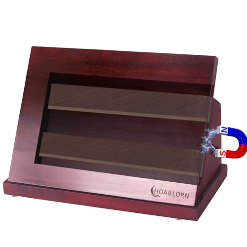Luxruy Damscus Knife Block Set 15PCS Great Looks and Design with Magnetic Knife Holder and Individual Knife Block for 5 Steak Knives German Steel Extremely Sharp.The Best Gift for Your Chefs by ChefHoablorn - Used condition - Image 6