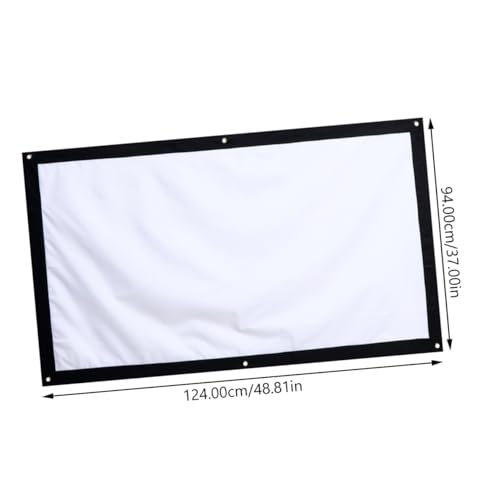 Pantalla para proyector plegable Angoily para transformar tu salón en un aula o cine 2
