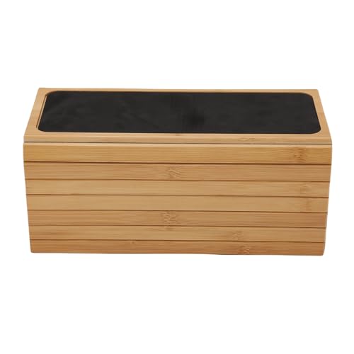 Table de bras de canapé pliable grand plateau bambou 41x34 - 6