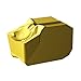 Sandvik Coromant, QD-NG-0300-0003-TF 1135, CoroCut QD Insert for Turning, Carbide, Neutral Cut, 1135 Grade, Ti(C,N)+Al2O3+TiN (Pack of 10)
