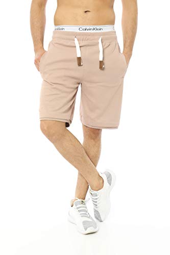 Raff & Taff Sport Joggen Training Shorts Fitness Kurze Hose Jogging Hose Camouflage Shorts Bermuda Tarnhose (3XL, Beige(2896)) Cover