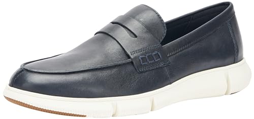 Geox U Adacter F C, Mocca Uomo, Blu Navy, 39 EU