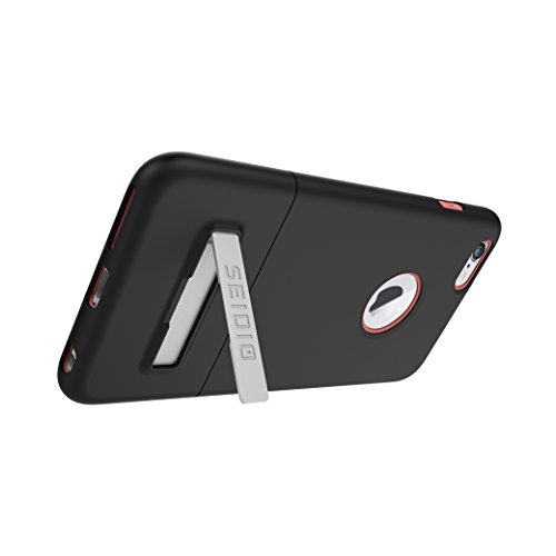 Seidio Surface With Metal Kickstand Case For Iphone 6 Plus/6S Plus [Slim Case] - Non-Retail Packaging - Black/Pink #TOP5