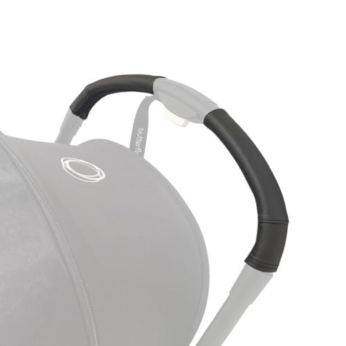 PROTECTIF | Fundas de Polipiel para Manillar Compatible con Bugaboo BUTTERFLY (Se colocan sobre las Fundas originales)