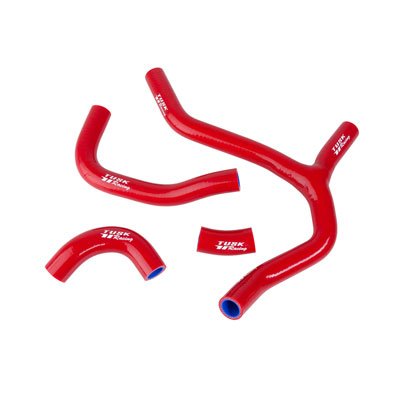 Tusk Radiator Hose Kit Red - Fits: Honda CRF450R 2013-2014