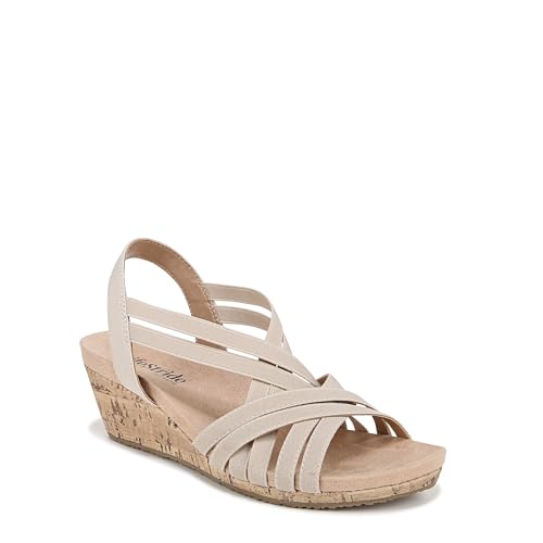 LifeStride Women's Mallory Strappy Wedge Sandals