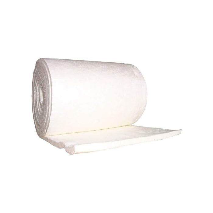 Buy Ceramic Fiber Insulation Baffle Fire Blanket 25'x24"x1" High