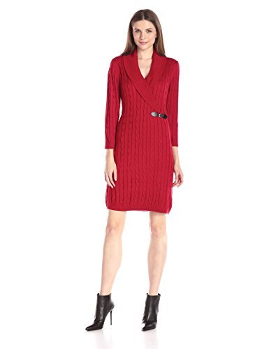 Buckle Detail Sweater Dress 
