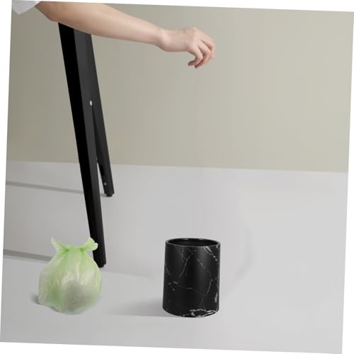 Cabilock papelera de basura estilo mármol para cocina y oficina miniatura 7