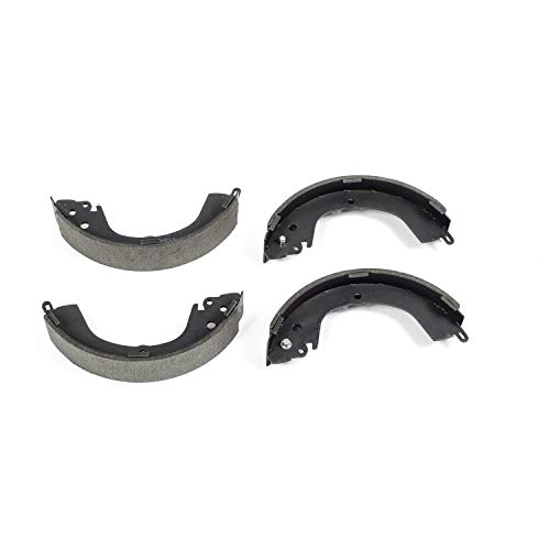 Image of PowerStop Rear Drum Brake Shoes for Mitsubishi Montero Sport 1997-04 - Brake Shoe Replacement, B728