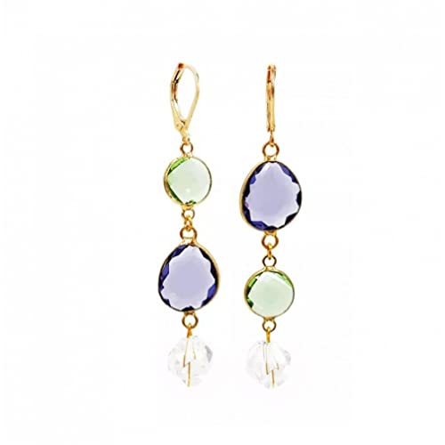Couleur en cristal en or pour accessoire mode en peluche longue tendance