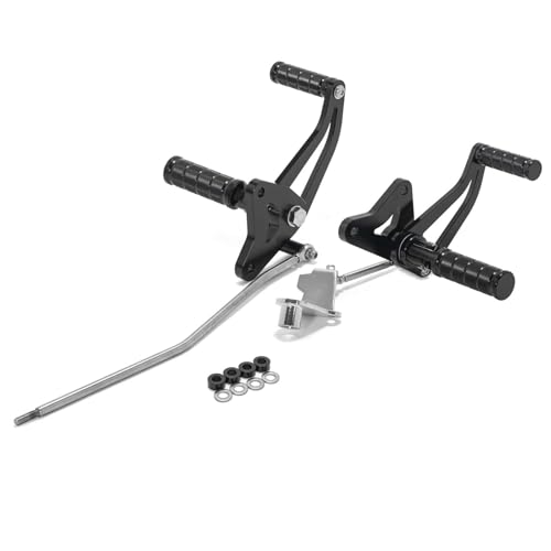 Commandes Avant VT 750 Shadow Spirit DC Repose-Pieds en Alliage Premium Noir CNC