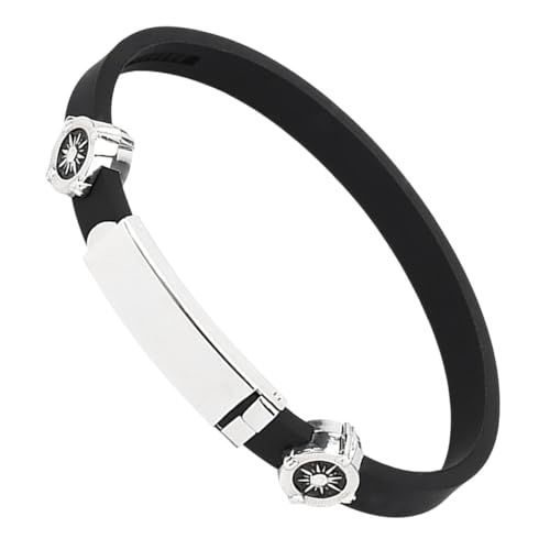 Generisch Anti-Schock-Armband, Armband gegen statische Elektrizität - Silikon-Balance-Armbänder,Verstellbarer Statik-Schock-Eliminator, Gesundheitsarmband, Sportarmreif für trockene Jahreszeiten