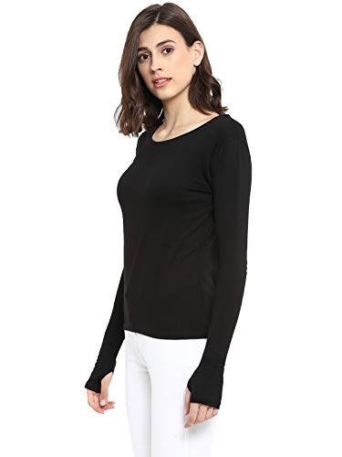 Ap'pulse Women's Long Sleeve Thumbopen Tshirt - Image 2