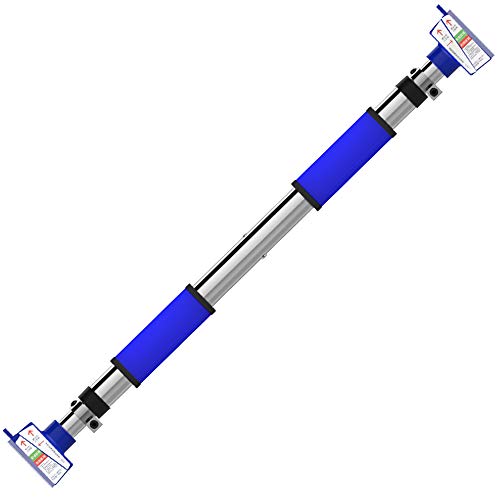 Pull-Up-Körpertrainer, horizontale Stange an der Tür, schlagfreier einpoliger Innenpol, Trainingsgeräte(; 110-140cm)