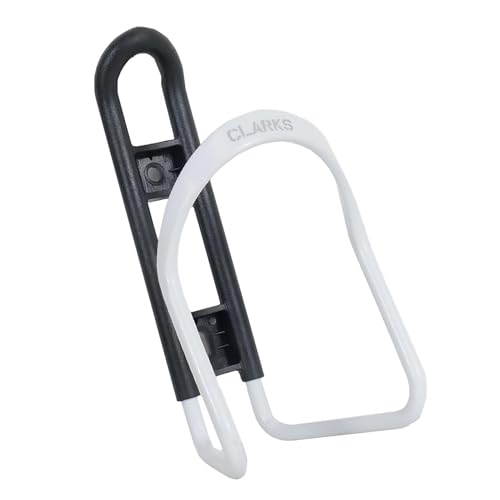 Clarks Cycle Systems BC-20 Polycarbonate and Aluminium Bottle Cage, White