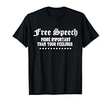 Photo Gallery freedom of speech design | 1° emendamento per liberi pensatori maglietta Photo Gallery freedom of speech design | 1° emendamento per liberi pensatori maglietta