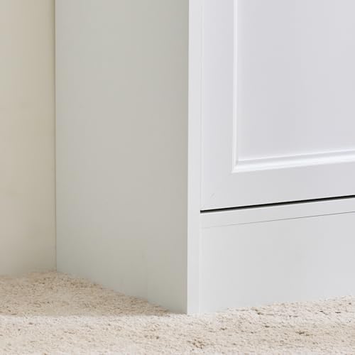 Image of Home Centre | Helios - Alton | Engineered Wood | Open Book Shelves | White | 1 Year Warranty