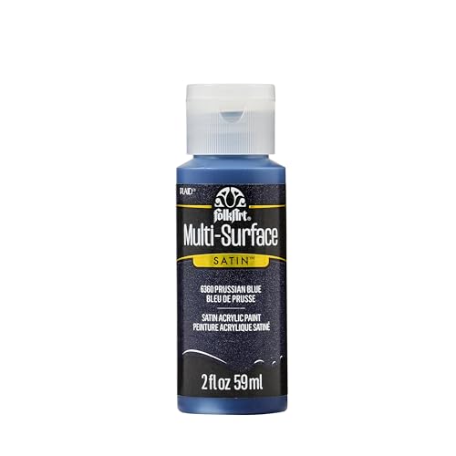 Image of FolkArt Prussian Blue Paint, 2 Fl Oz (Pack of 1)