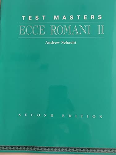 Ecce Romani II, Test Masters, 2nd Edition 0801312213 Book Cover