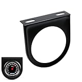 Single Gauge Mounting Panel, 2 Inch Single Hole Gauge Pod, Meter Gauge Mounting Bracket Pod, Pillar Mount Pod Holder Car Accessories, for Auto, Truck, Boat