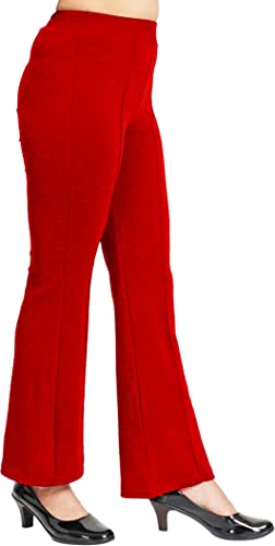 Image of YOZO Women's Regular Fit Cotton Blend Trouser