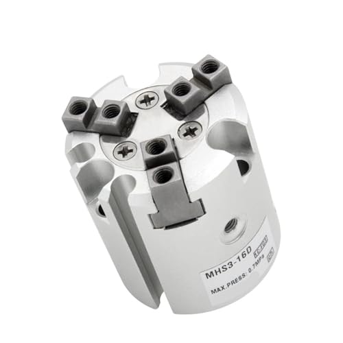 Vérin rotatif MHS3-40D avec pinces parallèles à serrage synchrone stable