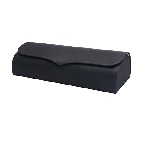 Image of VIVID Vision Unisex Adult Eyewear Specs Case Cover | Screw Driver | Free Cloth | Protect Eye Glasses | Chashma Dibbi | Spectacle Box | Magnetic | Faux Leather | IC-556 | 3 IN 1 | Black