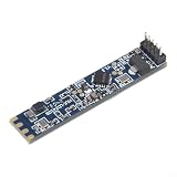 Human Presence Sensor Modul LD2410B 24 GHz Erkennungs-Chip mit Herzschlag-Sensing 0,75 m - 6 m Reichweite ± 60° Winkel FMCW DC5V GPIO UART für Smart Home Automation Sicherheitssysteme