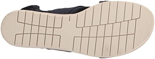 Easy Street Women's Raeven Wedge Sandal, Navy Mesh, 6 | Image 3