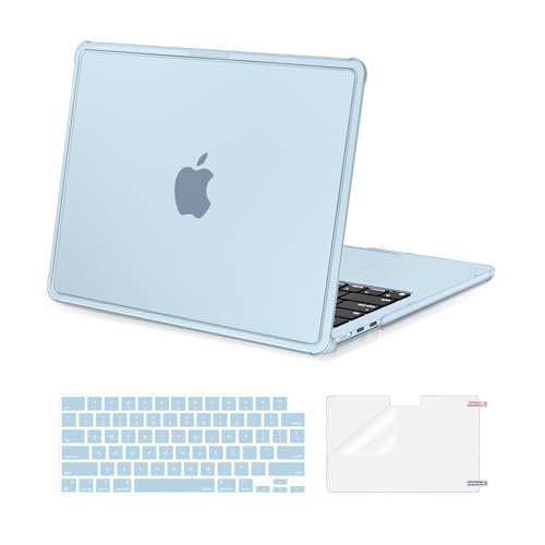 MOSISO Compatible with MacBook Air 13 inch Case M5 M4 M3 M2 2026-2022