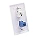 VCE HDMI Ethernet Wall Plate, (UL Listed) RJ45 Cat6 Keystone Jack and HDMI Female to Female Keystone Jack Insert, 2-Port Wall Plate for HDTV