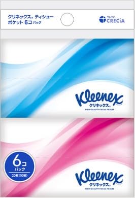 日本製紙 クリネックス ポケットティッシュ 40個パック