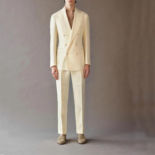 Men's Suit for Wedding Suit Two Piece Business Casual Suit Set2