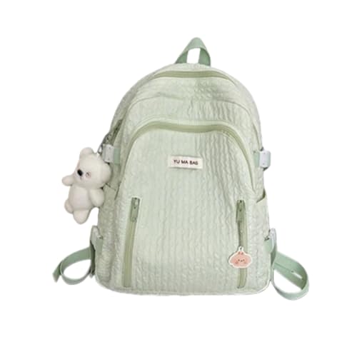 NICECY Mochila suave y mono de secundaria Mochila para estudiante de secundaria (excluyendo colgantes)