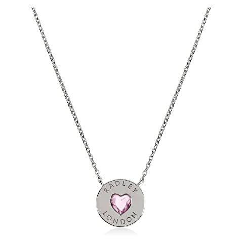 RADLEY Ladies Sterling Silver Heart Necklace Cover