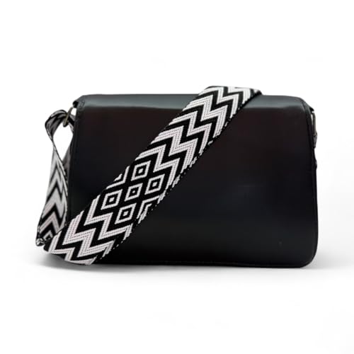 Image of YATEE Stylish Crossbody Sling Bag for women & Girls - Premium PU Leather Shoulder Purse with Adjustable Strap, Black Casual shoulder Bag for Office, Travel & Daily Use.
