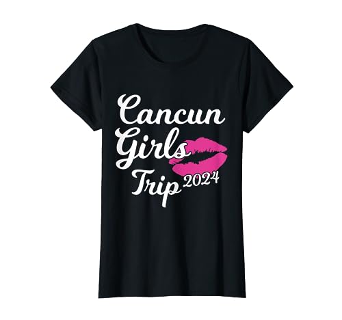Cancún México Girls Trip 2024 Matching Group Camiseta