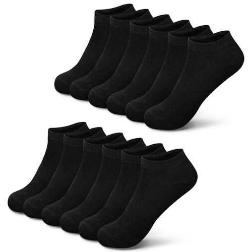 Trainer Socks Ankle Socks for Womens, Ladies No Show Socks Low Cut Invisible Non Slip Liner Socks Multipack Casual Footies for Sneaker Loafers and Boat Shoes, Comfortable Breathable Athletic Socks