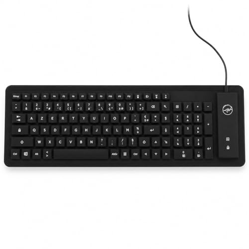 Mobility Lab ML300559 Clavier Flexible USB, Noir