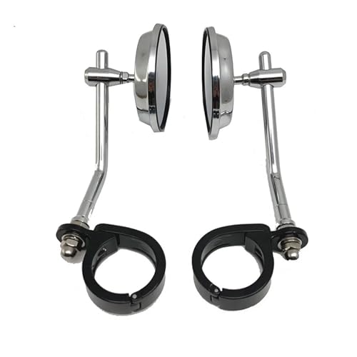 Espejo moto lateral de aluminio pulido para horquillas de Sportster 883L