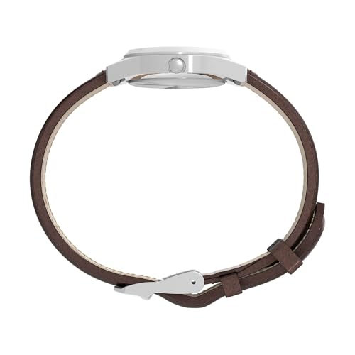 Timex Expedition Field Mini Brown Leather Strap Watch by Timex - Image 2