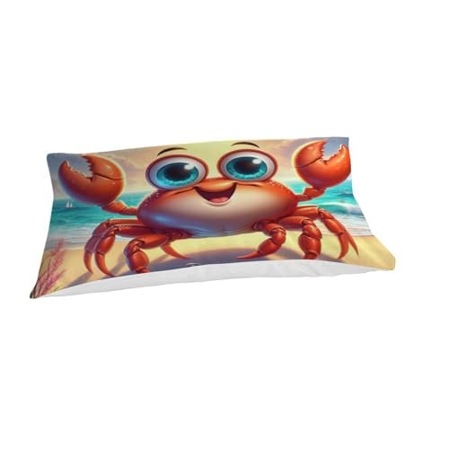 Housse de couette crabe microfibre imprimé 3D haute définition - 7
