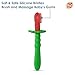 RaZbaby RaZBerry Baby Toothbrush – Multi-Textured Silicone for Gentle Cleaning & Teething Relief – Perfect for Early Oral Care & Self-Brushing – BPA-Free, Easy to Hold, Dishwasher & Sterilizer Safe
