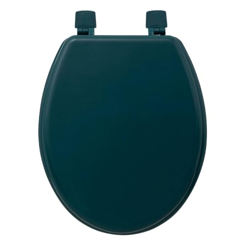 Five - Abattant WC standard en Bois Bleu pétrole